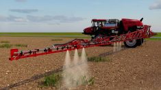 Case IH launched a new sense-and-act application technology called SenseApply. It can be used to apply variable rate nitrogen or fungicide on the company’s 50 Series Patriot sprayers or fertilizer on Trident applicators.