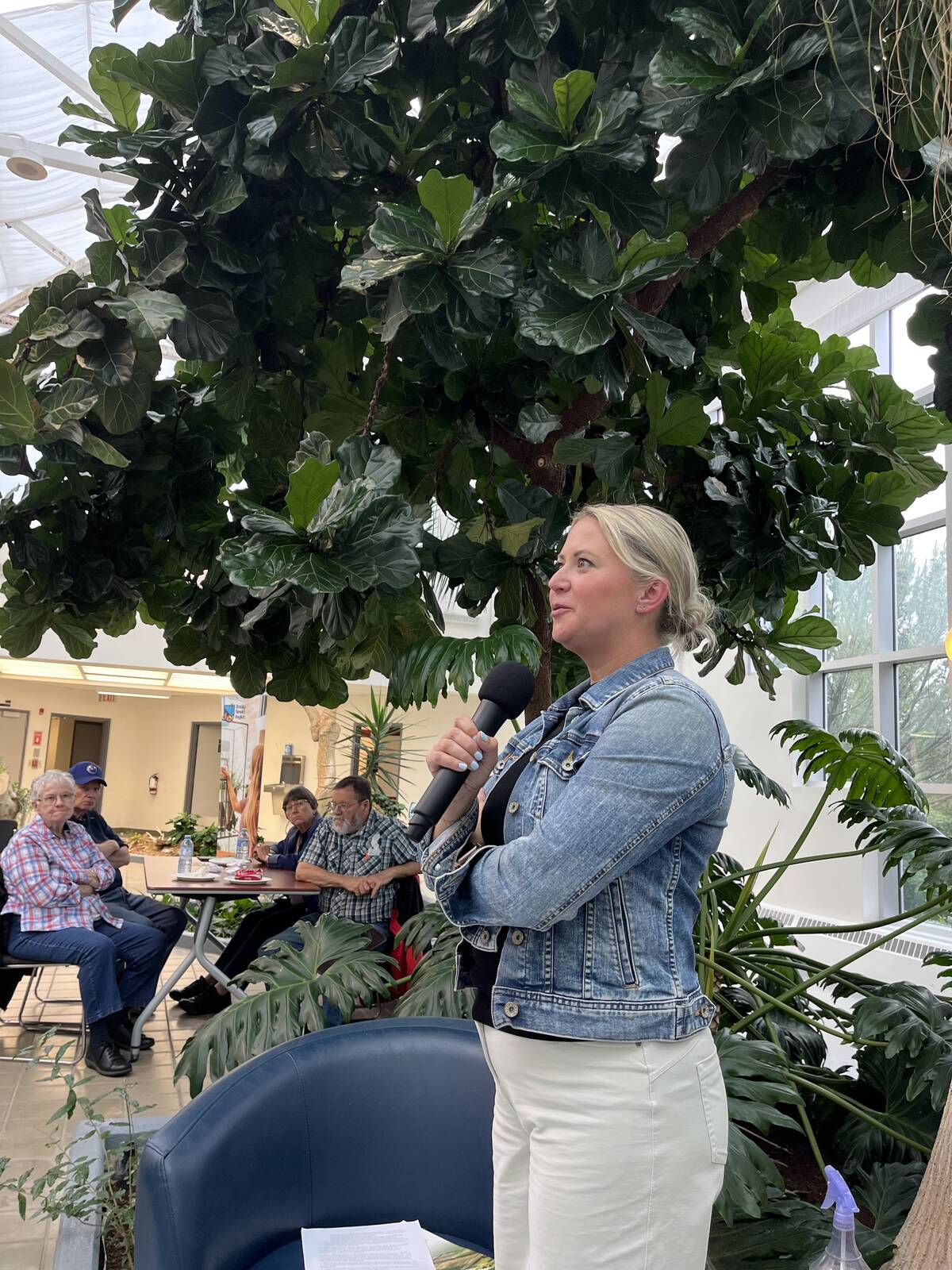 Candace Woods, project co-ordinator for CDC South in Brooks, Alta., says the facility is currently looking for researchers to lease space. Photo: Greg Price