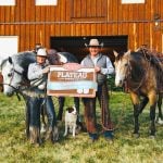 Wife and husband ranching couple, Laura Laing and John Smith are always working to protect and benefit the environment related to their ranch in southern Alberta. Their efforts earned them recognition as the Alberta Beef Producers the 2025 nominee for The Environmental Stewardship Award (TESA).