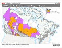 Livestock Tax Deferral regions announced for drought-affected producers