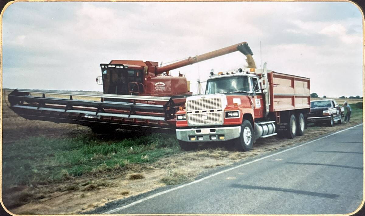 Photo submitted by Stacy PeleskeyApart from his years of service as a pilot for HALO Air Ambulance, Grant Fletcher primarily did grain farming and dryland crops through the 1980s and 90s until launching Fletcher Harvesting in southern Alberta.