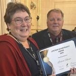 Executive editor recognized for lifetime achievement