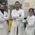 Armin Tchobanian, Justin Pahara and Damin Kim are all Agriculture and Agri-food researchers who wrote an academic paper on 3D X-Ray fluorescence of insect pests and analysis in a virtual environment.
Photo Credit: Supplied