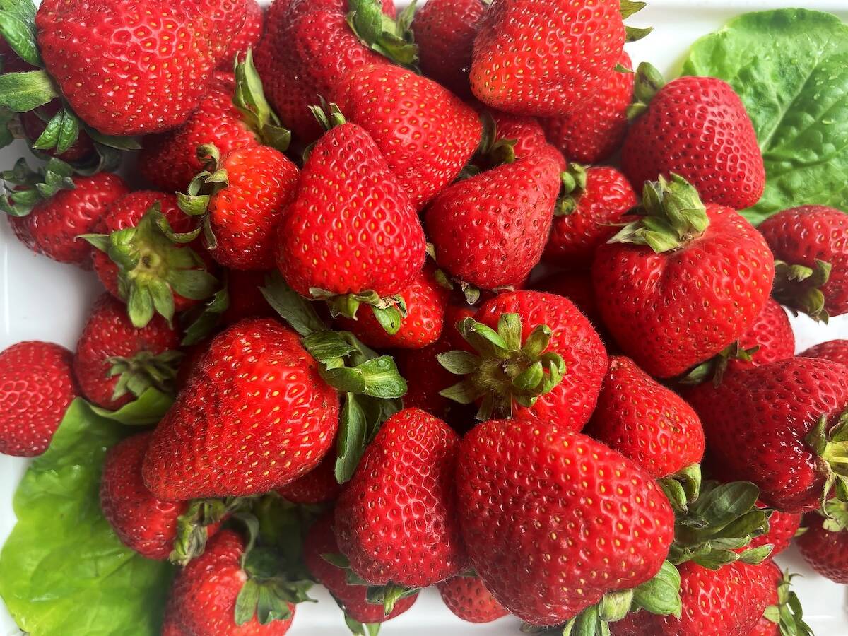 Sweet strawberries and greens are where antioxidants and flavour collide in summer menus.