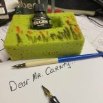 Retro pens and ink. Photo: Lee Hart