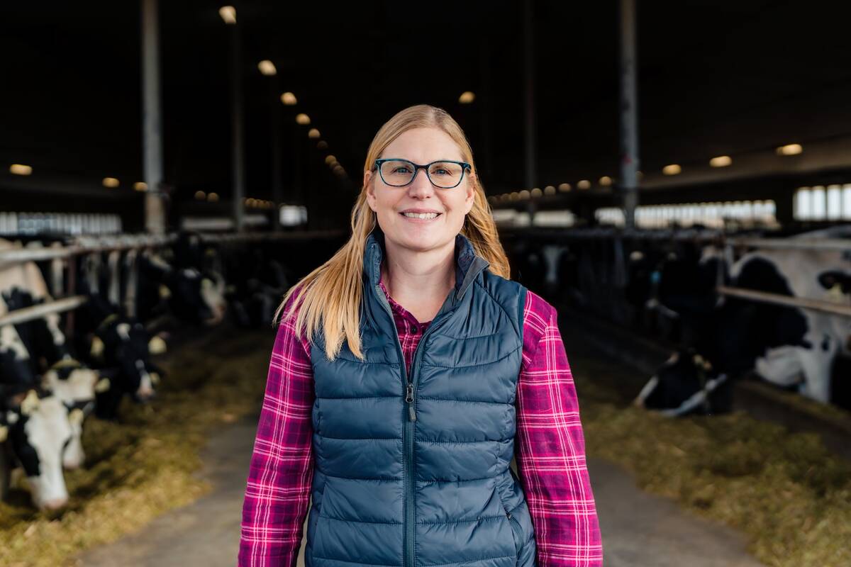 Crystal Olive, a dairy farmer from Fort Mcleod, understands firsthand the importance of supporting the Alberta Children’s Hospital Foundation. Photo: Alberta Milk