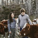 Simon Lafontaine and his wife Frederique Lavallee run a grass finished beef operation called Ecobeouf in northwestern Quebec. Photo: Submitted