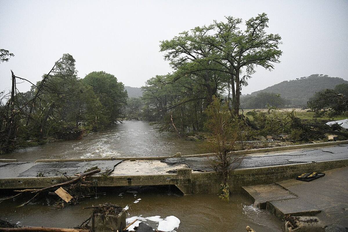Flash flooding in central Texas, summer of 2025. Photo: World Central Kitchen/Creative Commons