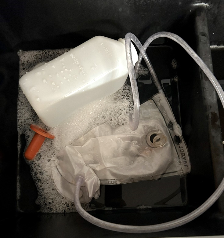 Regularly cleaning and disinfecting equipment, tools, trailers and transport vehicles is an important step in biosecurity planning to help maintain a healthy environment. Photo: Supplied