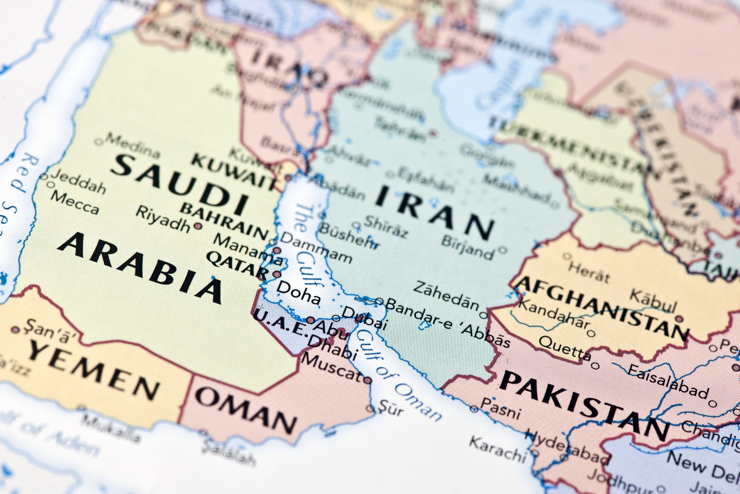 Qatar, Saudi Arabia and Iran, three of the world’s top 10 urea exporters, ship through the Strait of Hormuz. Photo: 200mm/Getty Images Plus

