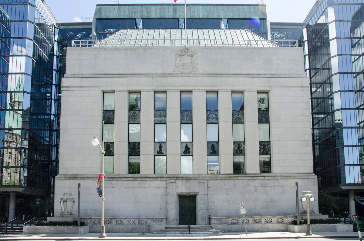 The Bank of Canada has held its key policy rate at 2.25 per cent since October, as inflation stabilized around its two per cent target within a one to three per cent control range. The BoC will give some indication of inflationary pressures at its policy decision on Wednesday. Photo: Getty Images Plus
